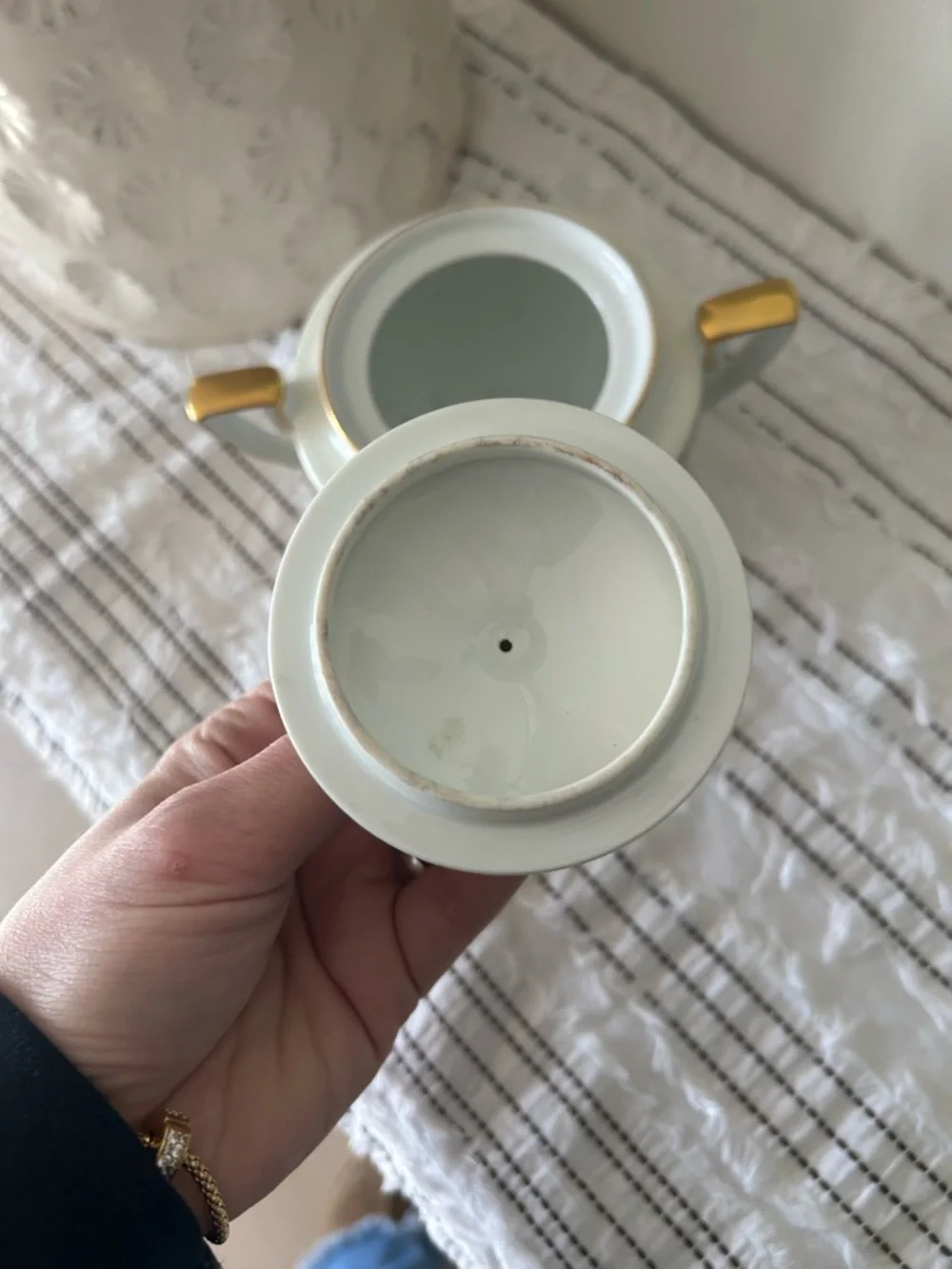 Vintage elegant porcelain